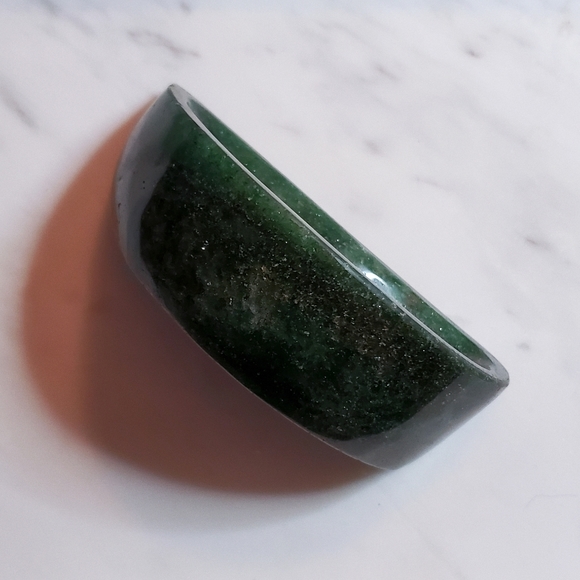 Crystal crescent moon dish - Picture 10 of 12